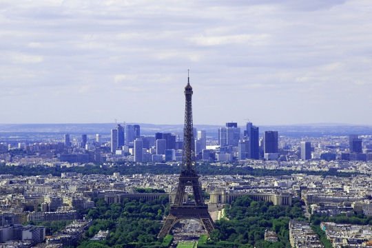 Vista de Montparnasse em Paris