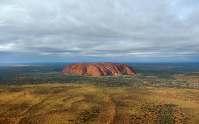 Uluru na Austrália