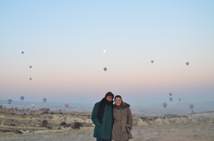 Como é o  passeio de balão em Capadócia
