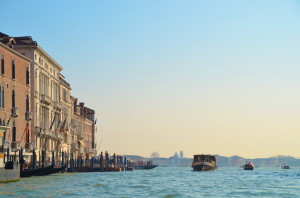 Pôr do sol em Veneza